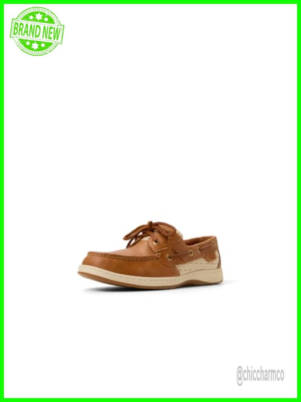 Leather Boat Shoe with 360 Lacing & Wave-Siping